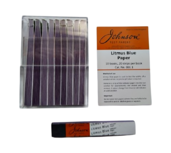 Litmus Paper Blue 10s