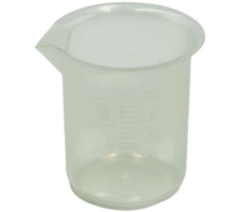 Beaker Plastic 100ml