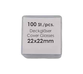 Cover slips 22x22mm